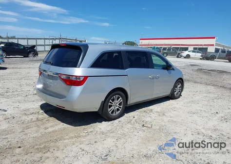 2011 Honda Odyssey Ex-L из США, поврежденный, VIN 5FNRL5H64BB013939